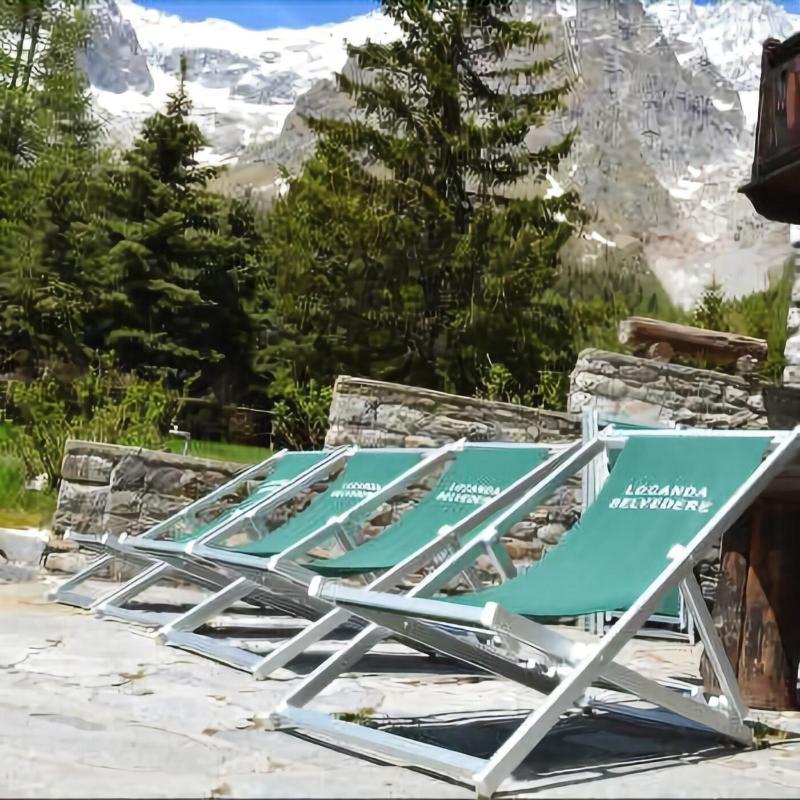Hotel Locanda Belvedere Courmayeur Eksteriør billede